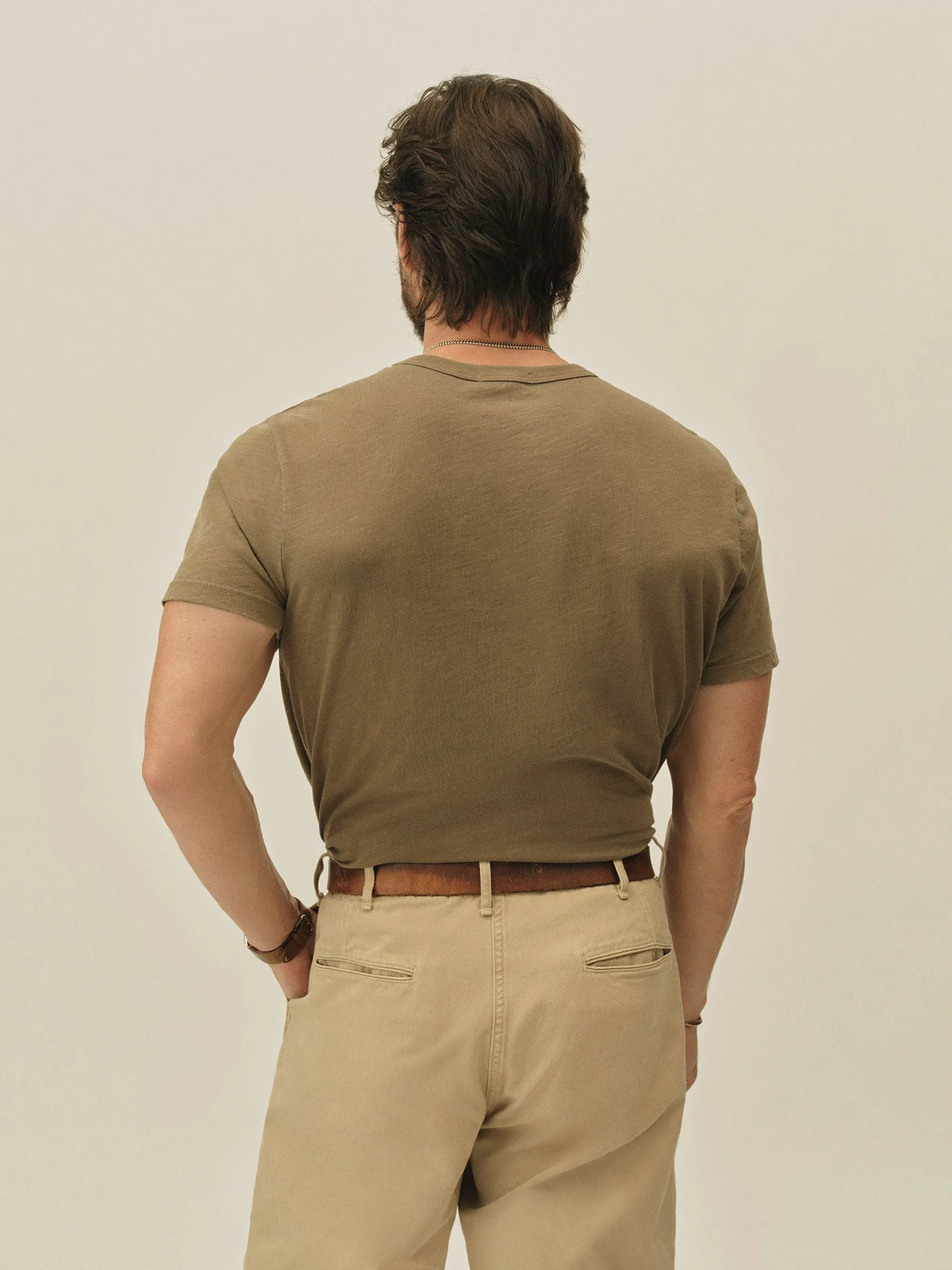 Olive Drab Slub Classic Tee
