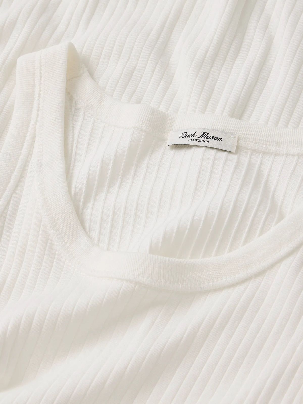 White Slingshot Cotton Tank