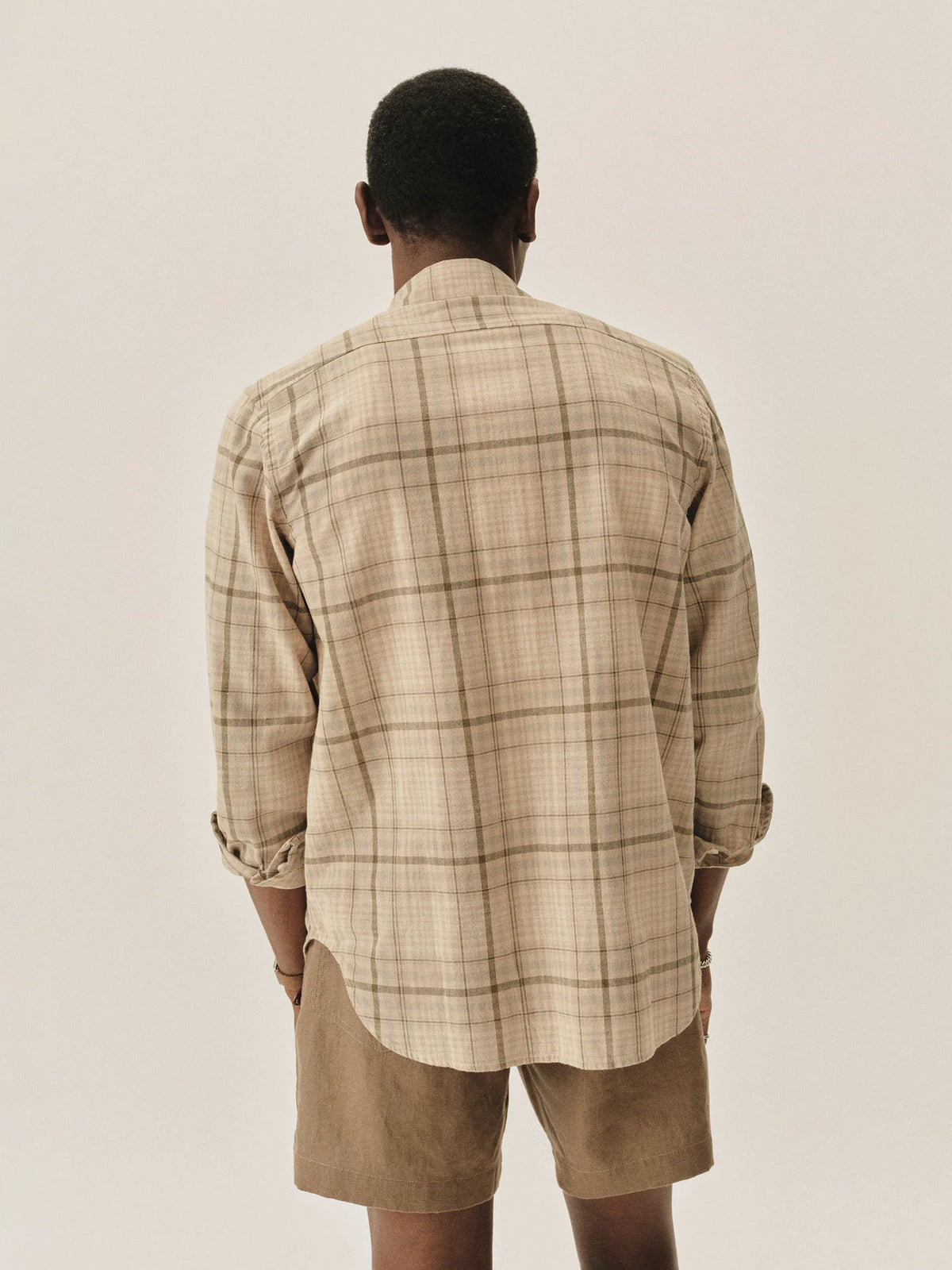 Trail Plaid Breeze Cotton Linen Ls Shirt