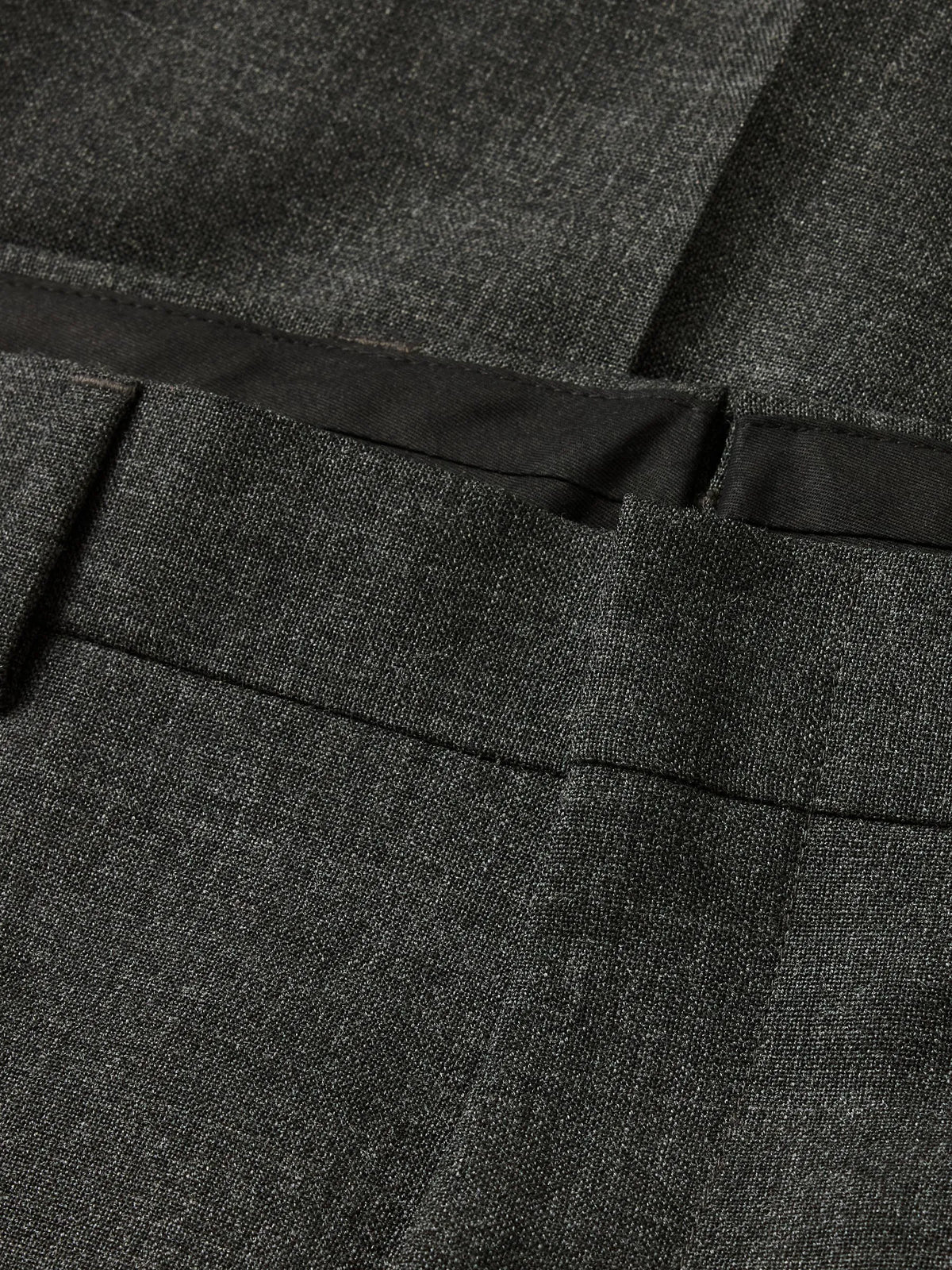 Charcoal Heather Angelino Wool Graduate Trouser