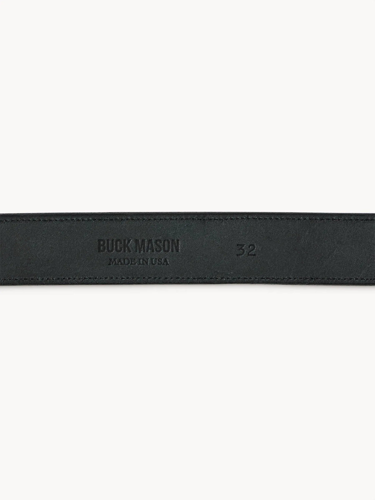 Black Semi-Fancy American Dress Belt