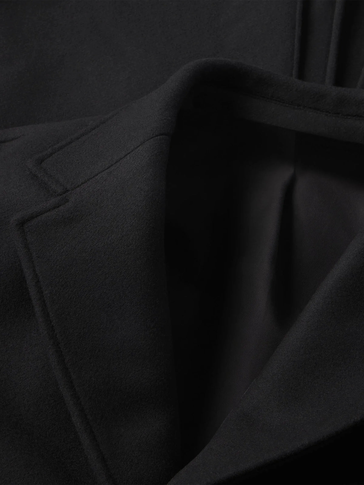 Black Rossmore Topcoat