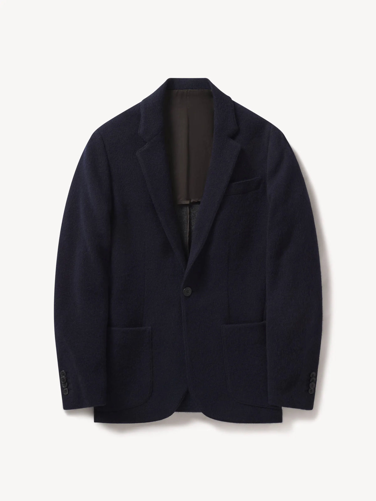 Dark Navy Weekend Wool Blazer