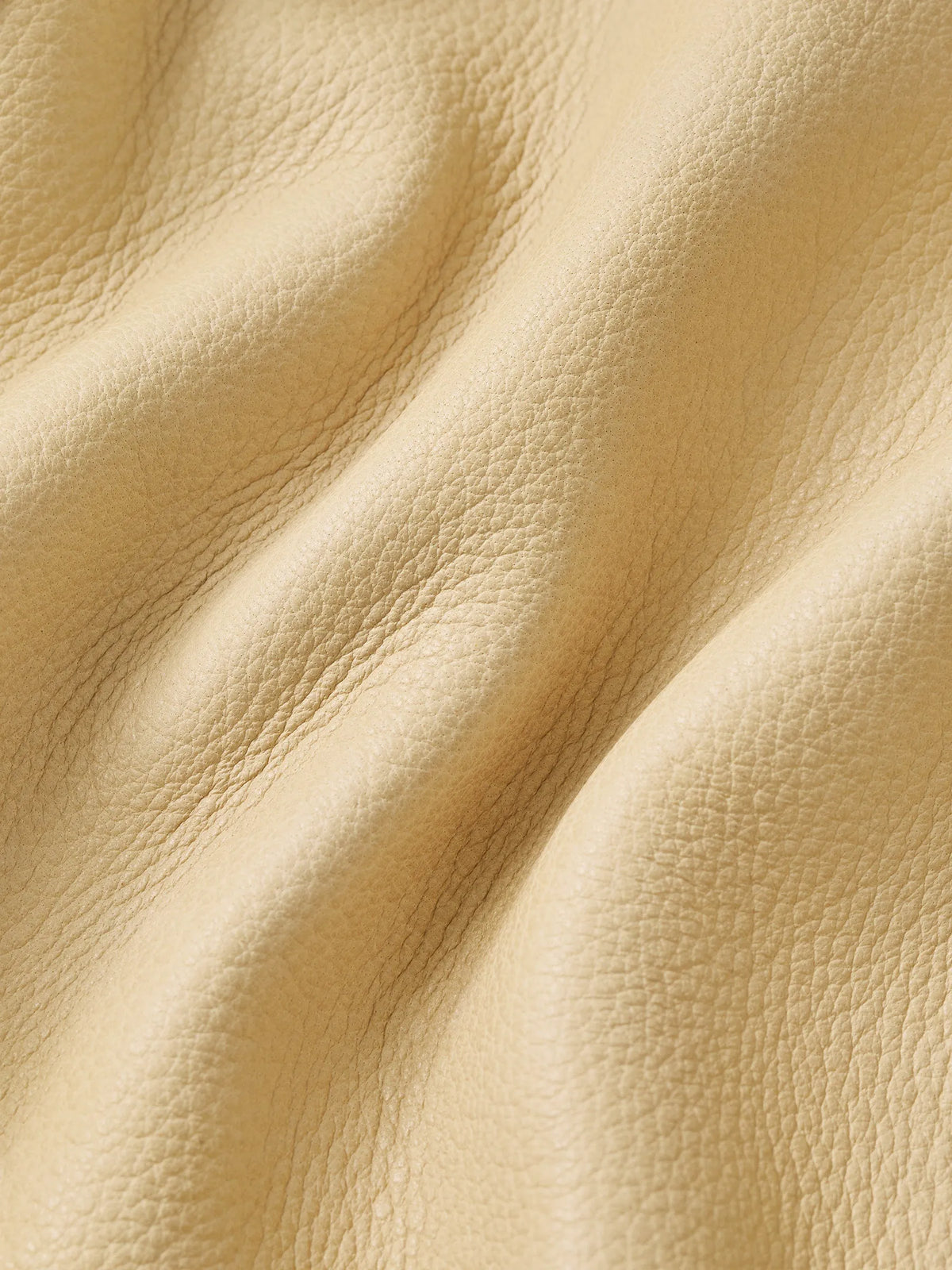 Ivory Pebbled Deerskin All Day Field Jacket