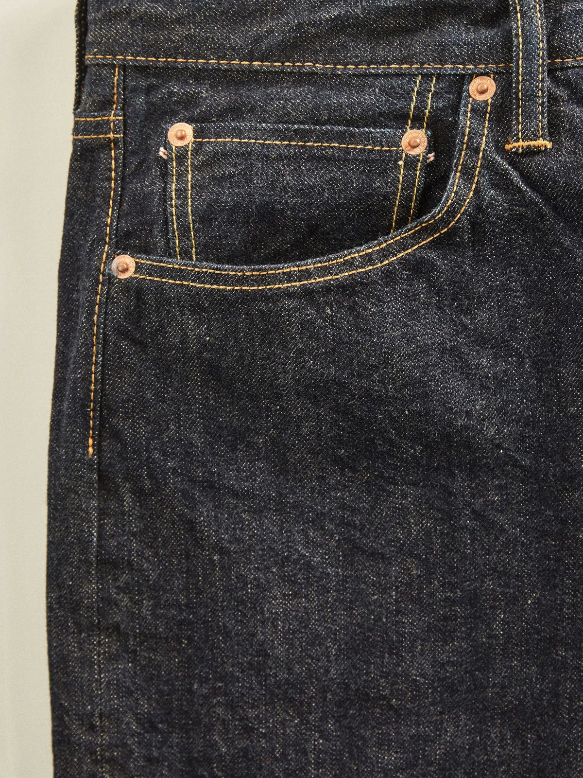 D018 Japanese Loomstate Selvedge Cowboy Cut Jean