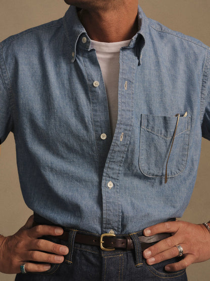 M090 Japanese Chambray Bd Shirt