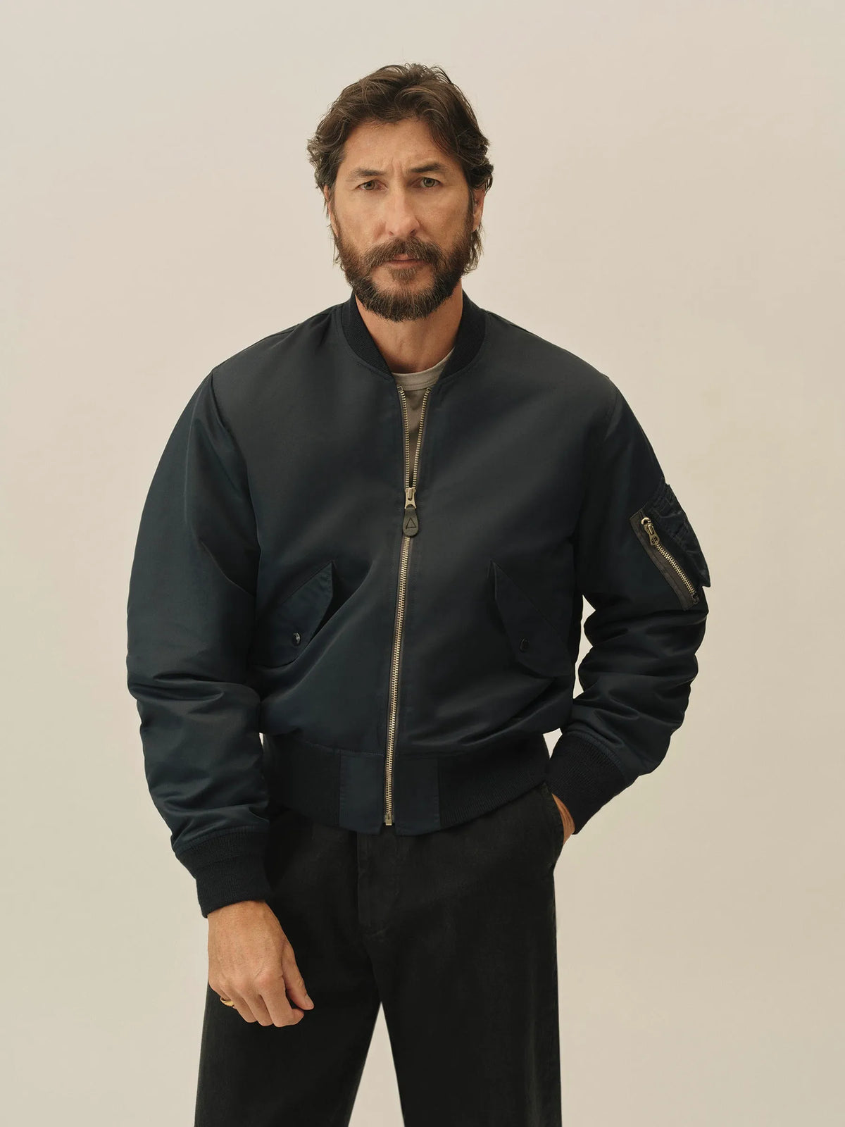Navy Flight Nylon LZ Bomber