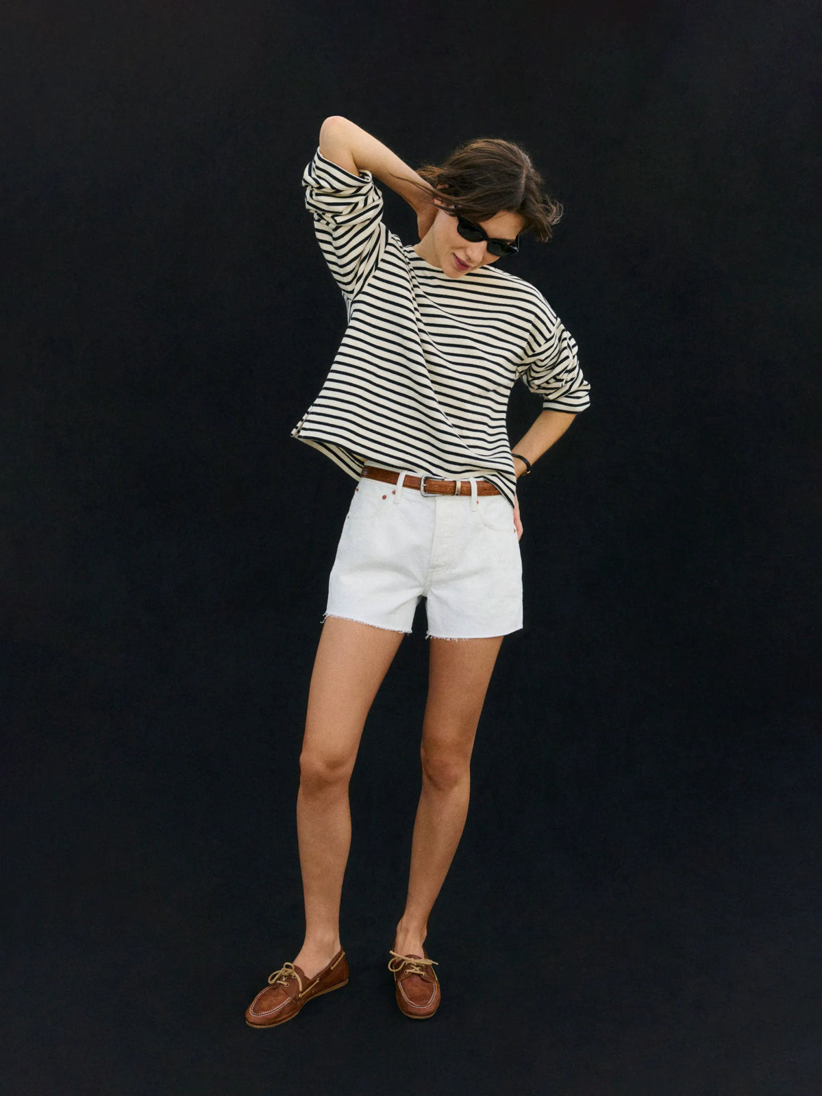 Natural Strider Cut-Off Short
