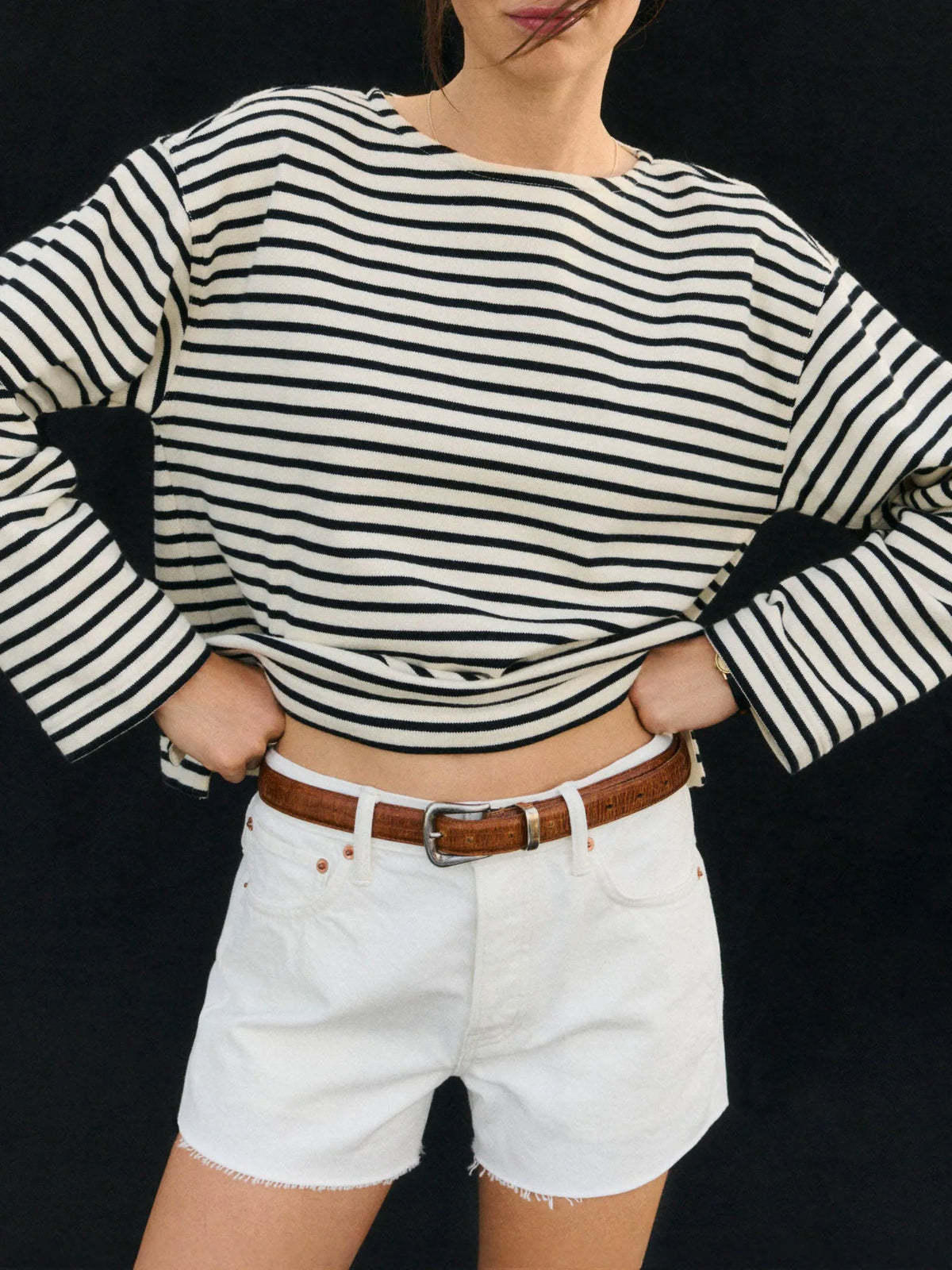Natural Strider Cut-Off Short