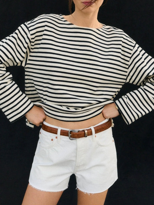 Natural Strider Cut-Off Short