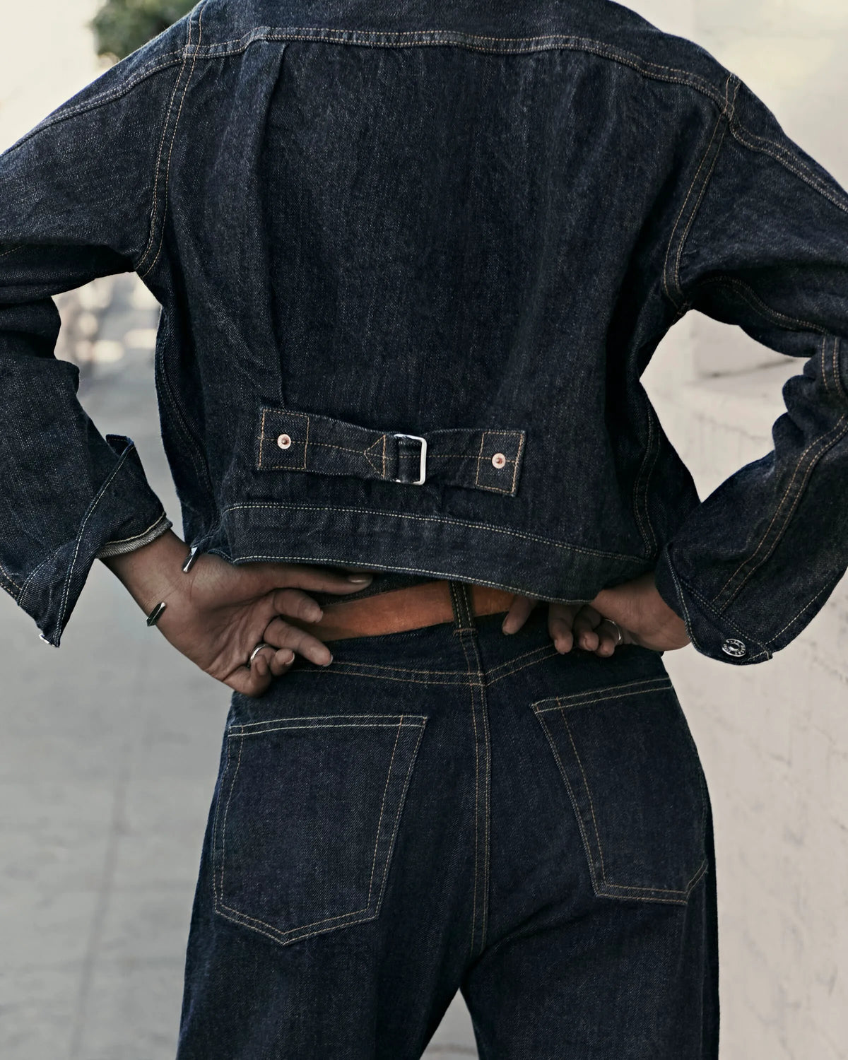 D043 Japanese Loomstate Selvedge Type 1 Jacket