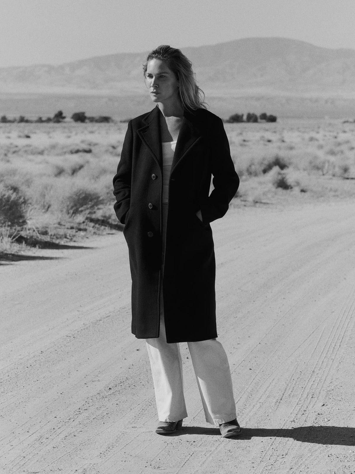 Black Rossmore Topcoat