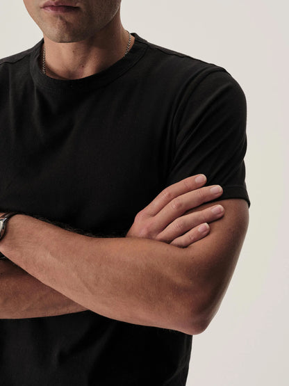 Black Pima Classic Tee