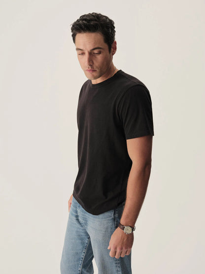 Black Pima Classic Tee