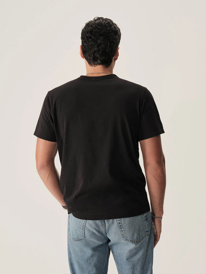 Black Pima Classic Tee