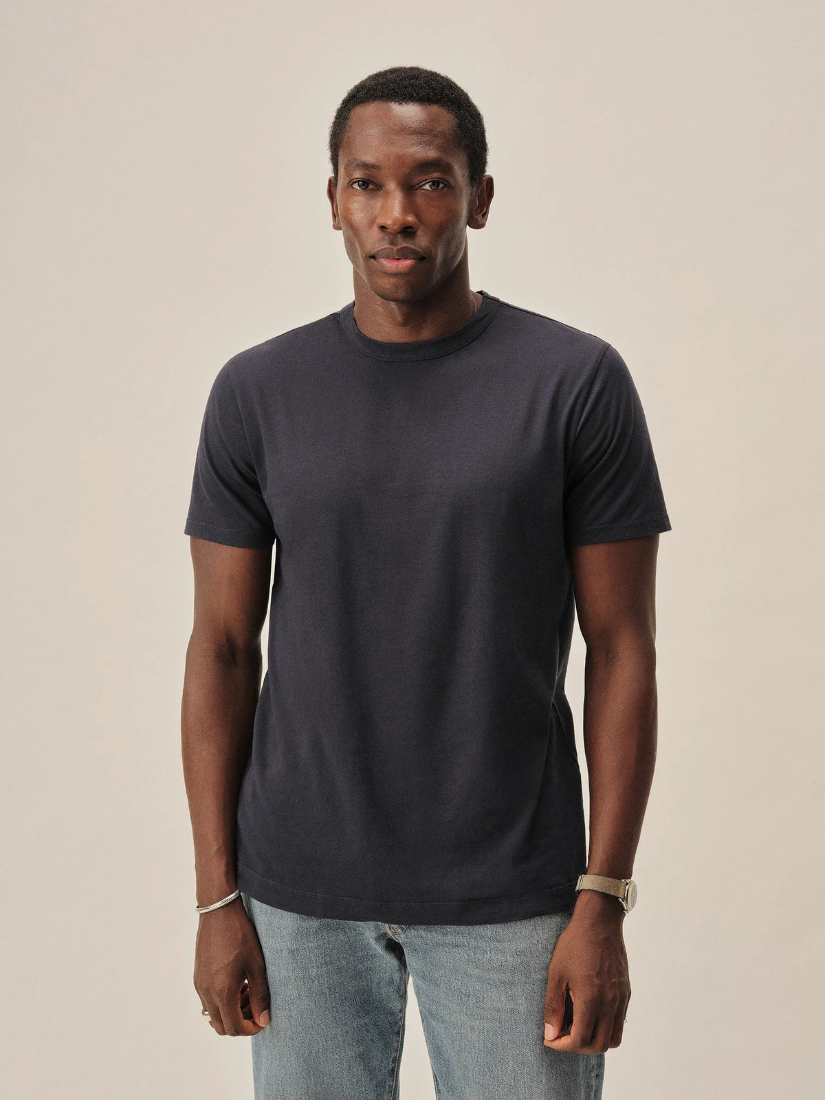 Dress Navy Pima Classic Tee