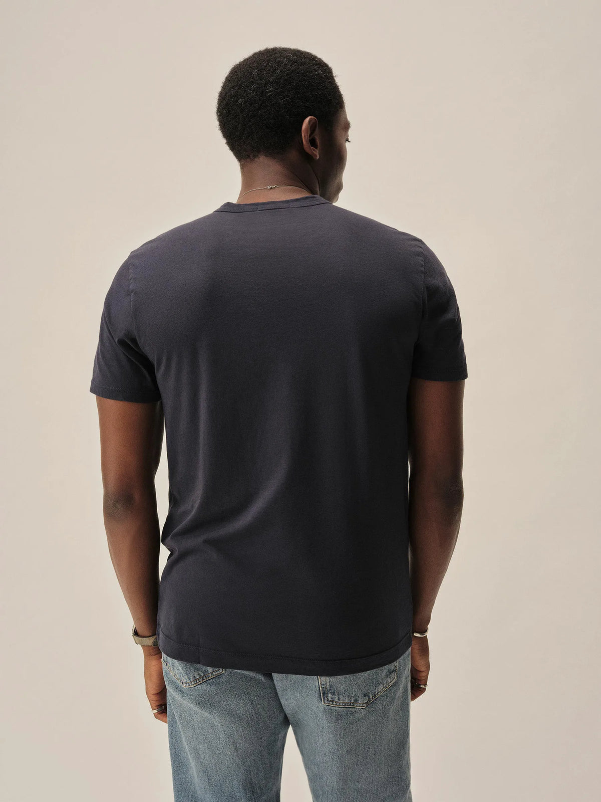 Dress Navy Pima Classic Tee