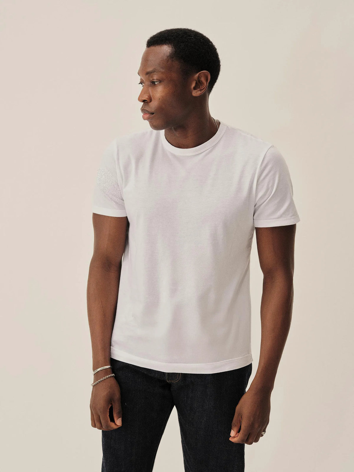 White Pima Classic Tee