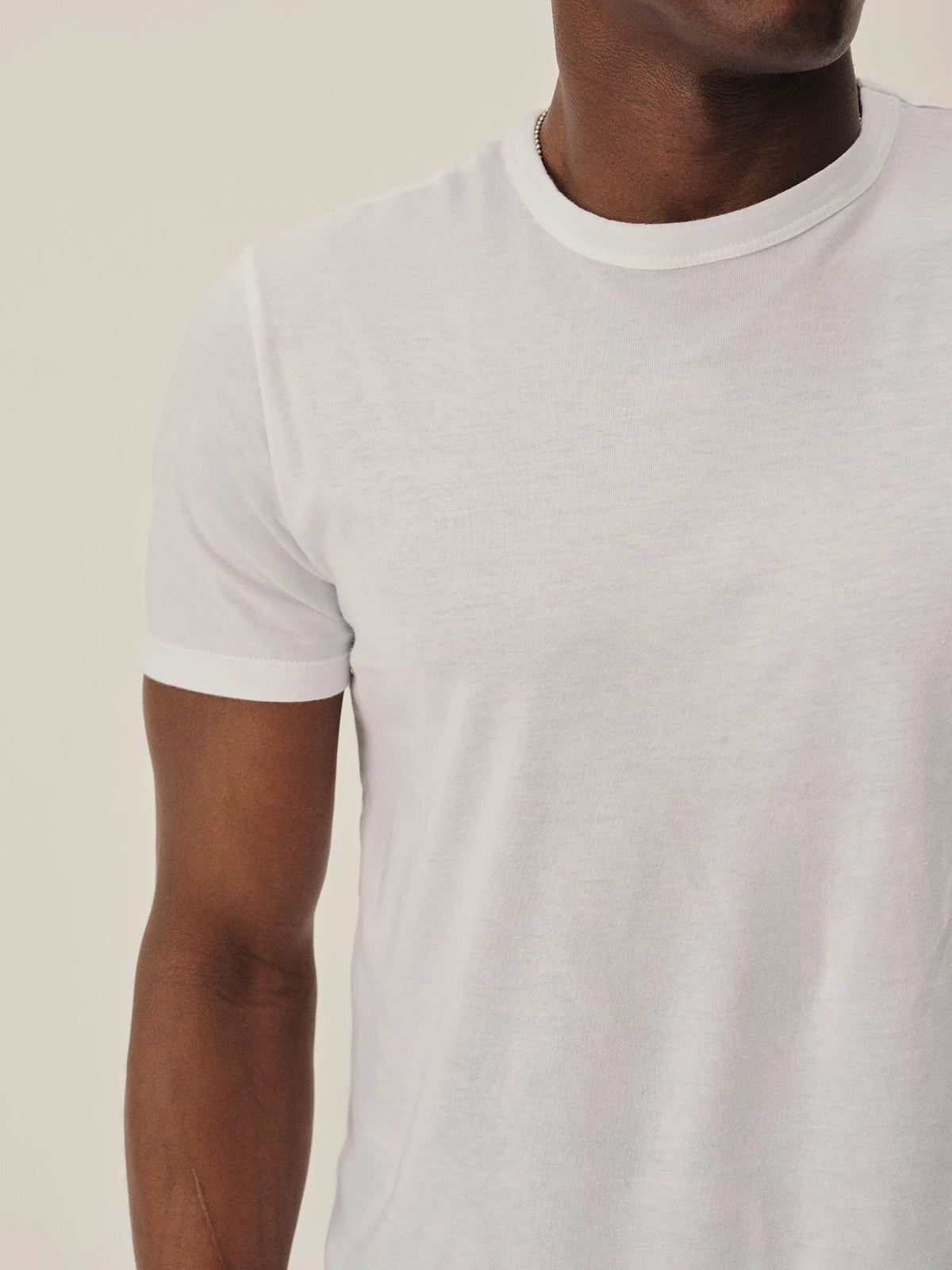 White Pima Classic Tee