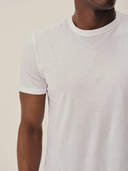 White Pima Classic Tee