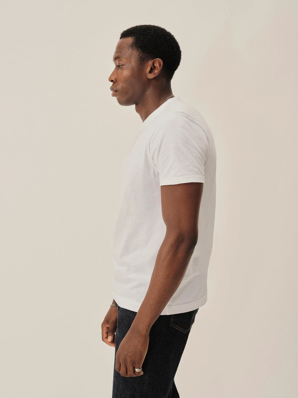 White Pima Classic Tee
