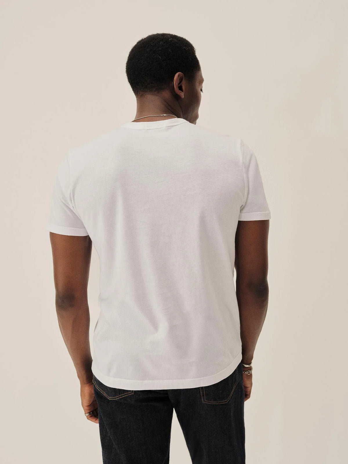 White Pima Classic Tee