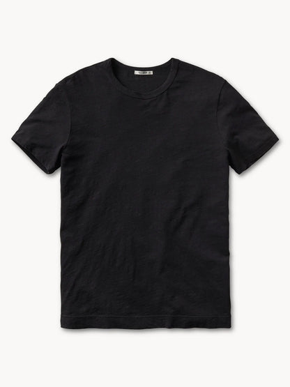 Black Slub Classic Tee