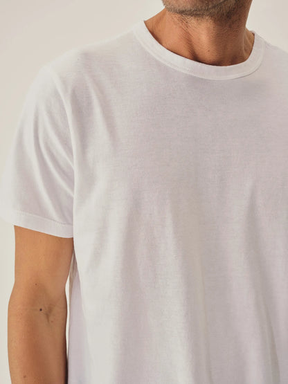 White Slub Classic Tee