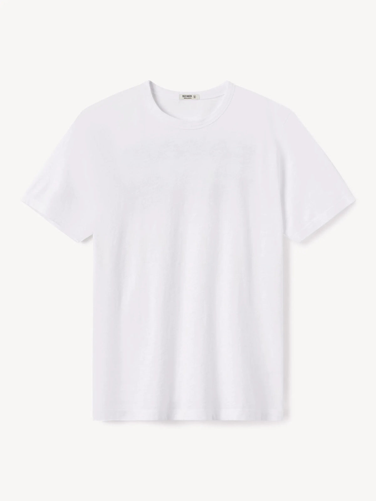 White Slub Classic Tee