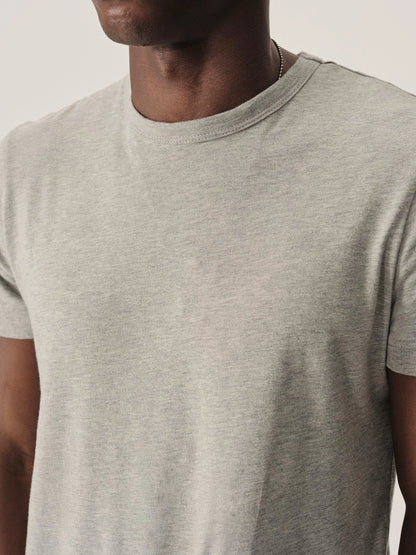 Heather Grey Pima Classic Tee
