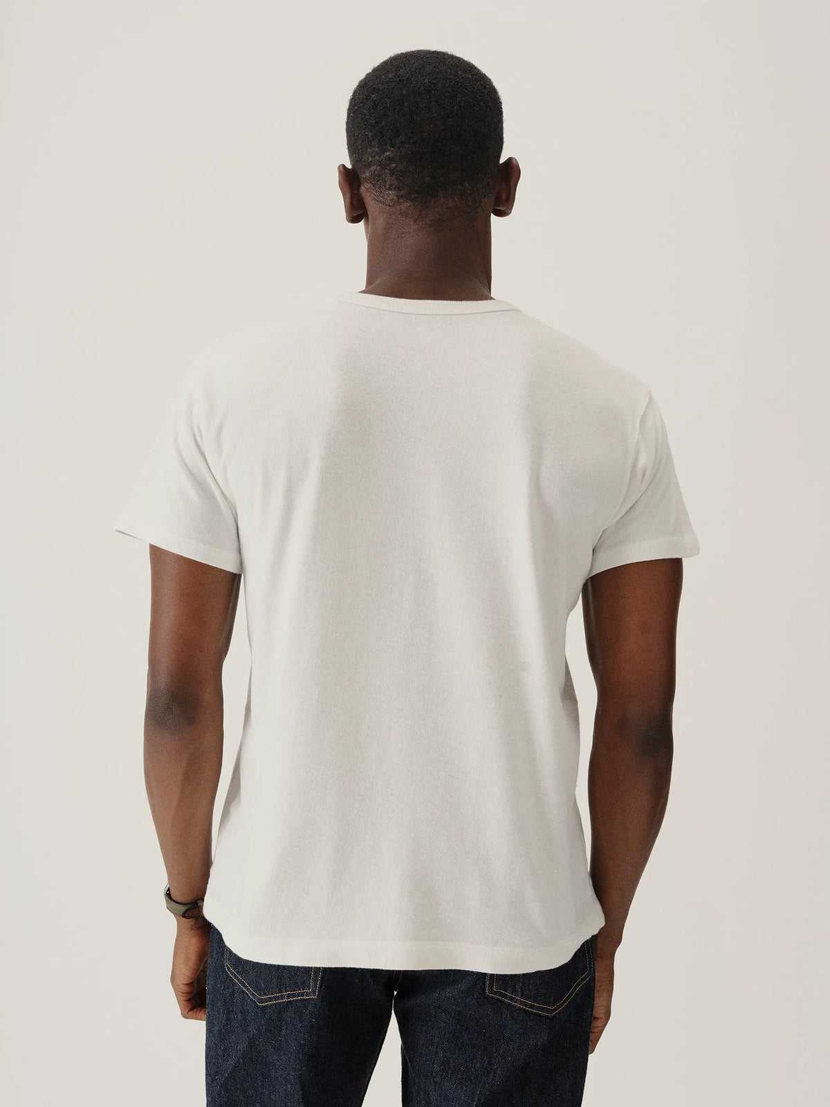 White Toughknit Classic Tee