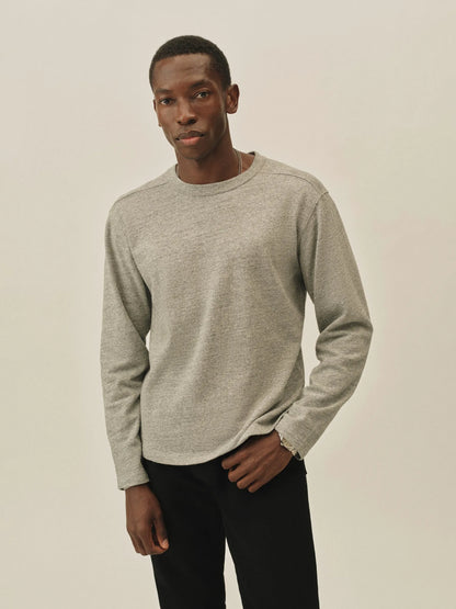 Heather Grey Field-Spec Rugby Crew