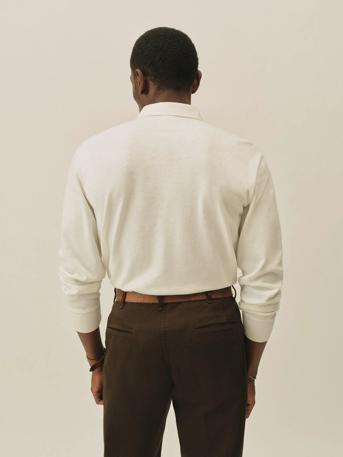 White Field-Spec Rugby Polo