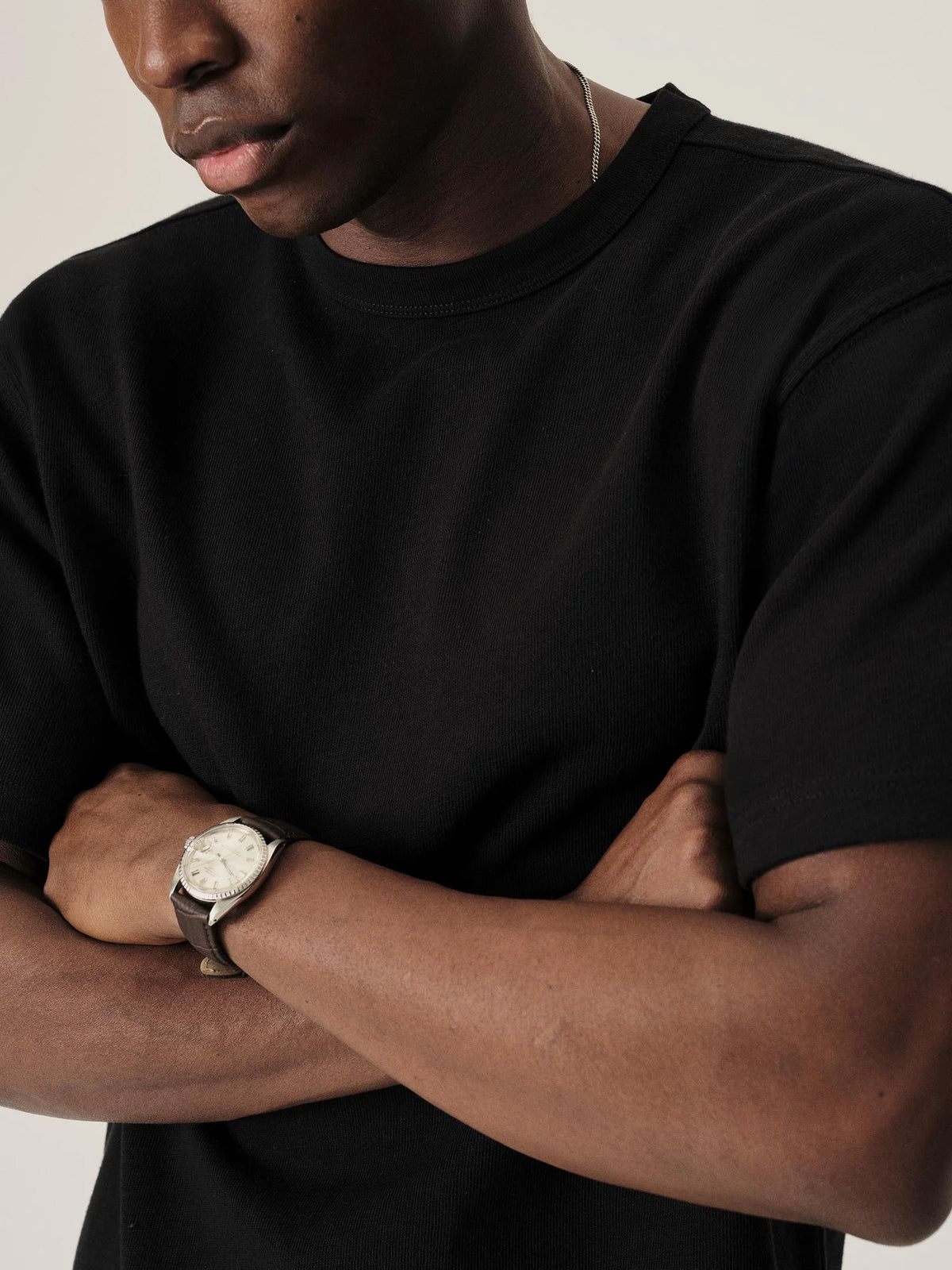 Black Field-Spec 90S Boxy Heavy Tee