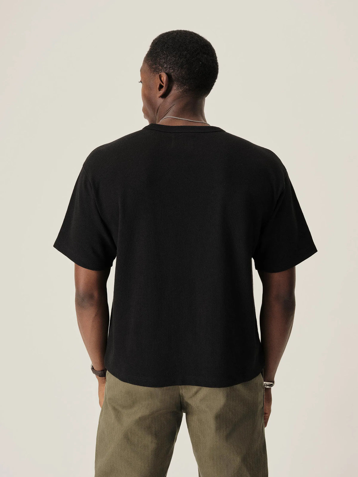 Black Field-Spec 90S Boxy Heavy Tee