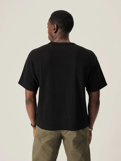 Black Field-Spec 90S Boxy Heavy Tee