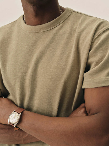 Desert Grass Field-Spec 90S Boxy Heavy Tee
