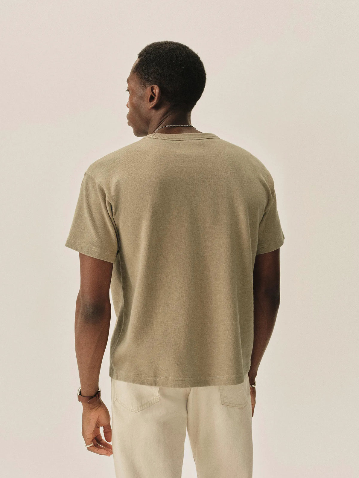 Desert Grass Field-Spec 90S Boxy Heavy Tee