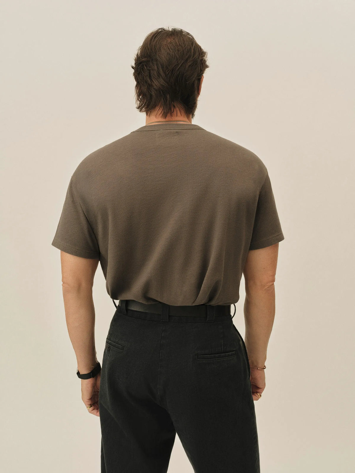 Black Top Field-Spec 90S Boxy Heavy Tee