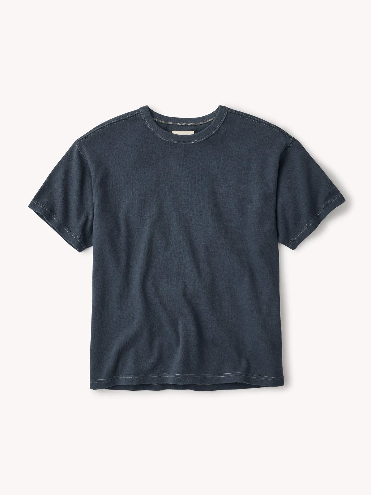 Petrol Blue Field-Spec 90S Boxy Heavy Tee