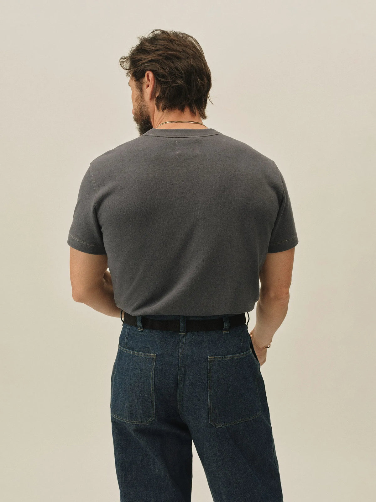 Petrol Blue Field-Spec Cotton Heavy Tee
