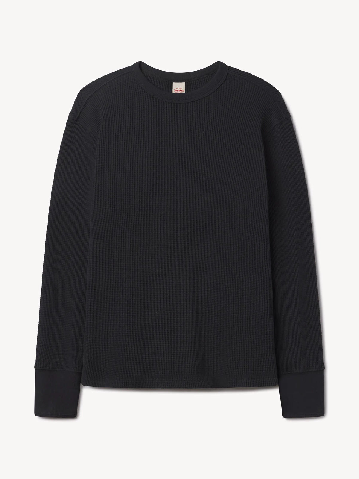 Vintage Black Toughknit Thermal L/S Crew