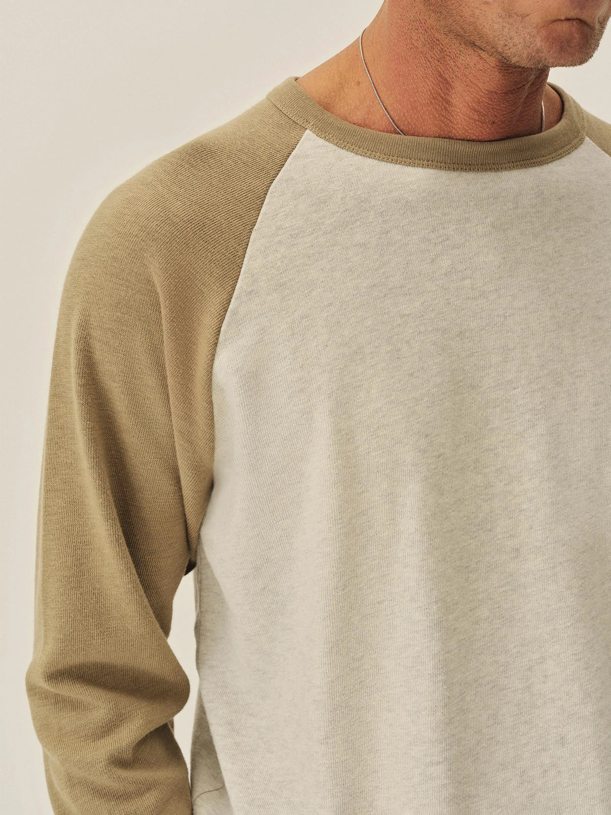Field Green / Heather Oat Field-Spec Sandlot Tee