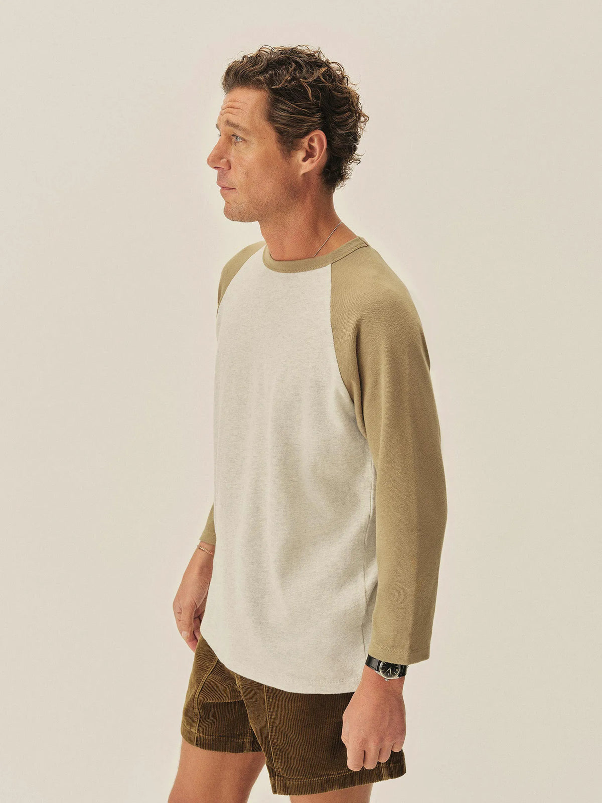 Field Green / Heather Oat Field-Spec Sandlot Tee
