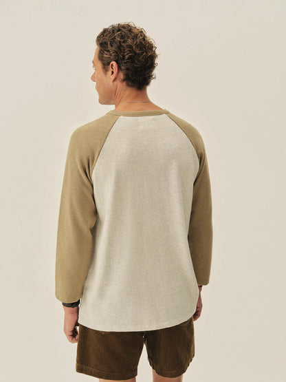 Field Green / Heather Oat Field-Spec Sandlot Tee