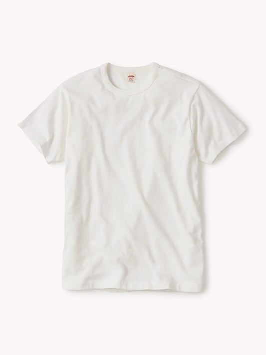 White Toughknit Classic Tee