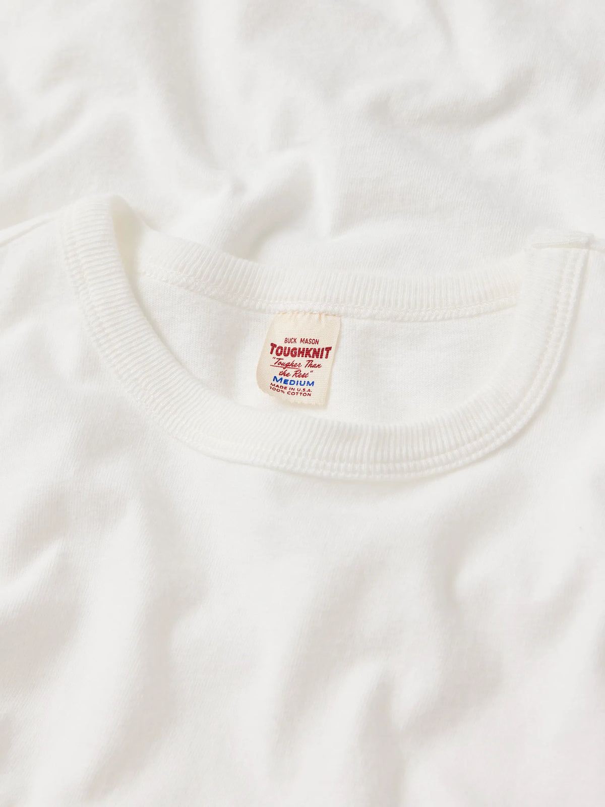 White Toughknit Classic Tee