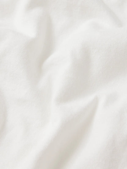 White Toughknit Classic Tee