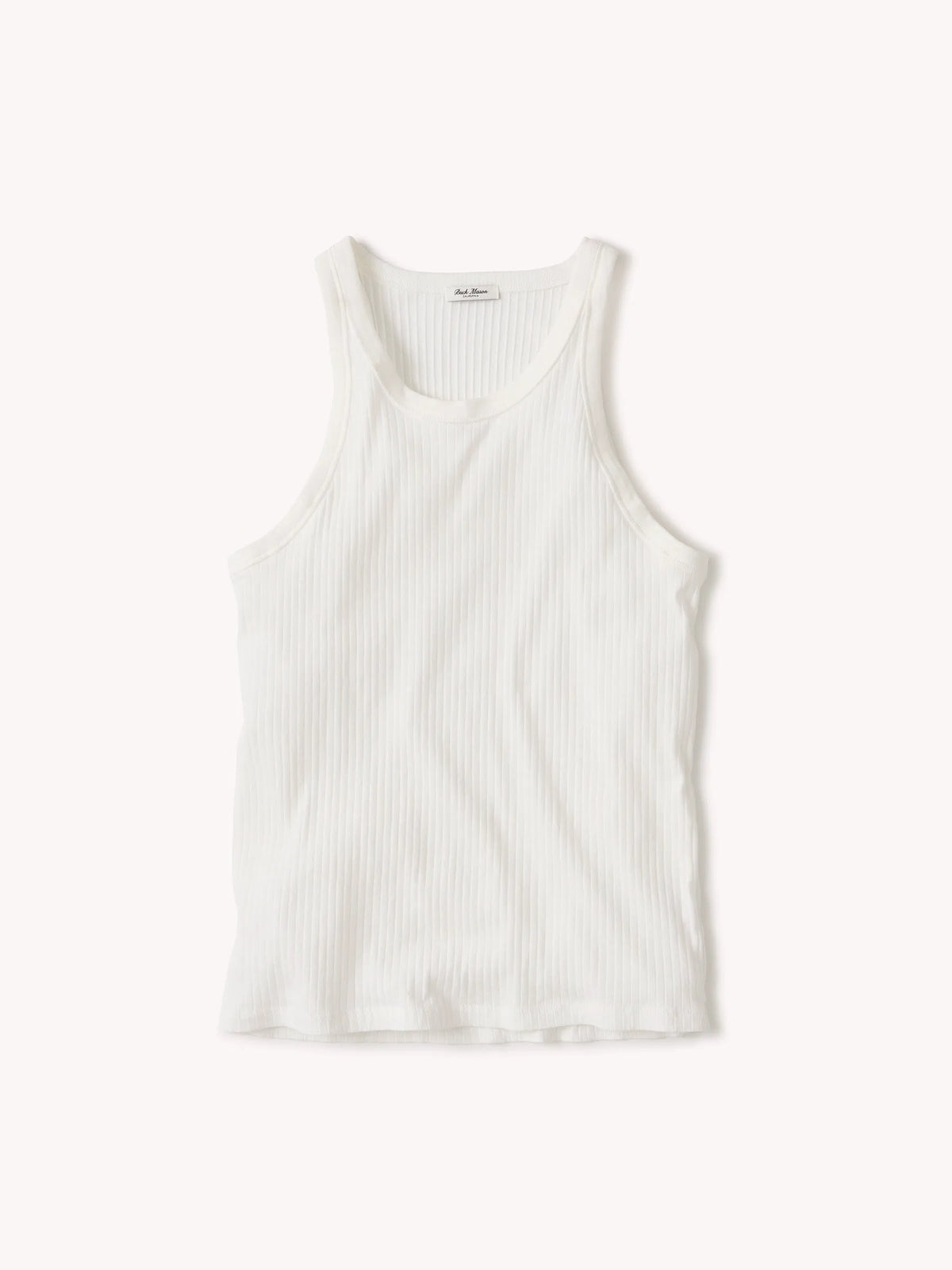 White Slingshot Cotton Tank
