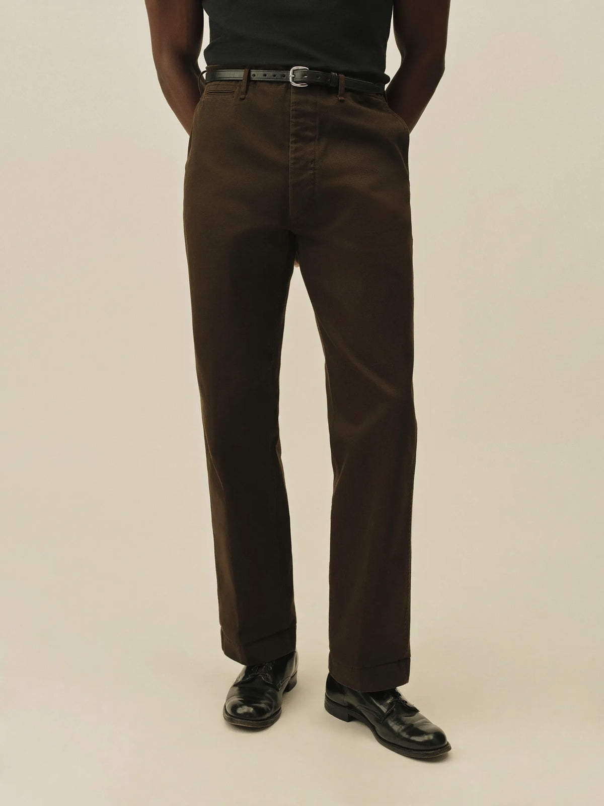 Bark Paperback Twill Full Saddle Chino